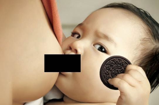 A Korean Oreo cookie ad concept